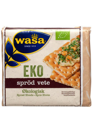 Eko spröd vete økologisk Wasa