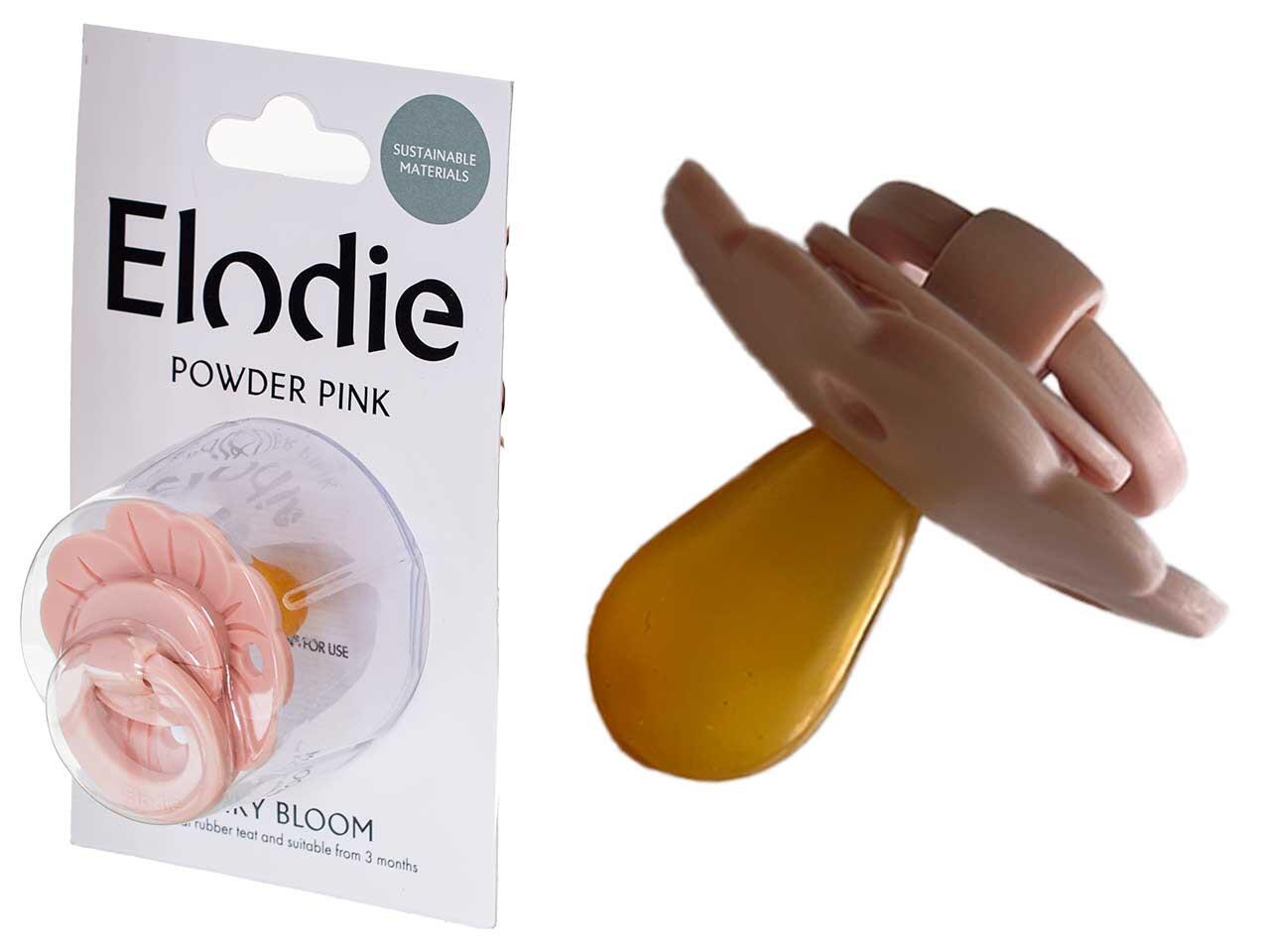 Binky Bloom Napp Powder Pink Elodie details