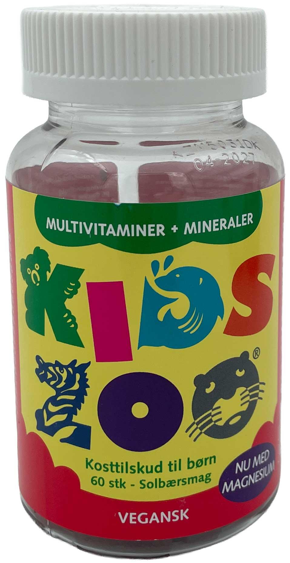 Multivitaminer + mineraler Kids zoo
