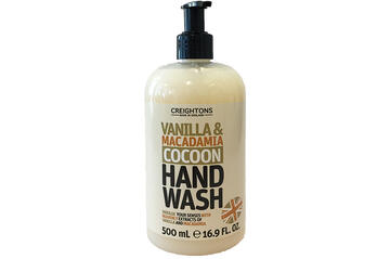 Vanilla & macadamia cocoon hand wash Creightons