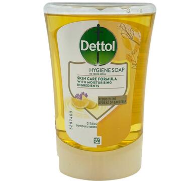 Dettol Citrus hygiejne soap no-touch refill