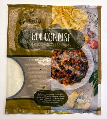 Freshly vegetables Bolognaise - seasoned vegetable mix