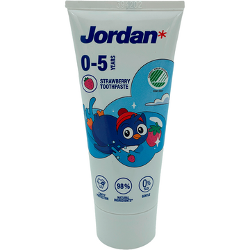 Jordan Strawberry toothpaste 0-5 years
