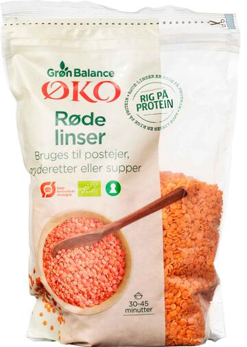 Røde linser Grøn Balance