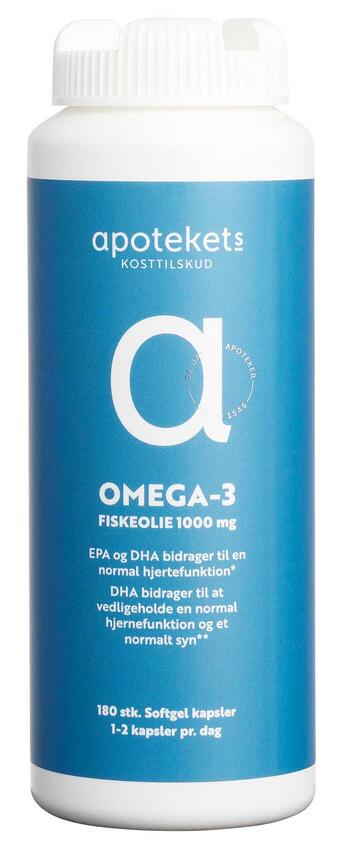 Omega-3 Fiskeolie Apotekets