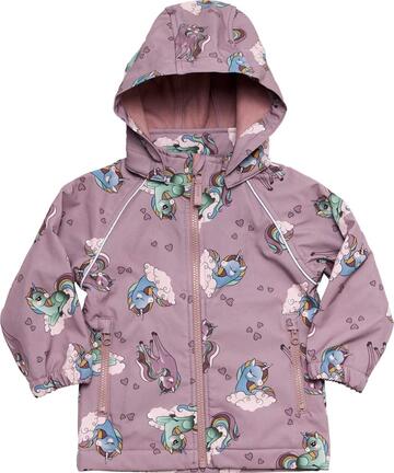Soft shell jacket unicorns Name It