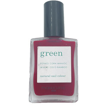 Green natural nail colour pomegranate Manucurist Paris