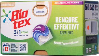 Biotex 3 i 1 Color vaskekapsler