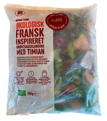REMA 1000 Økologisk franskinspireret grøntsagsblanding
