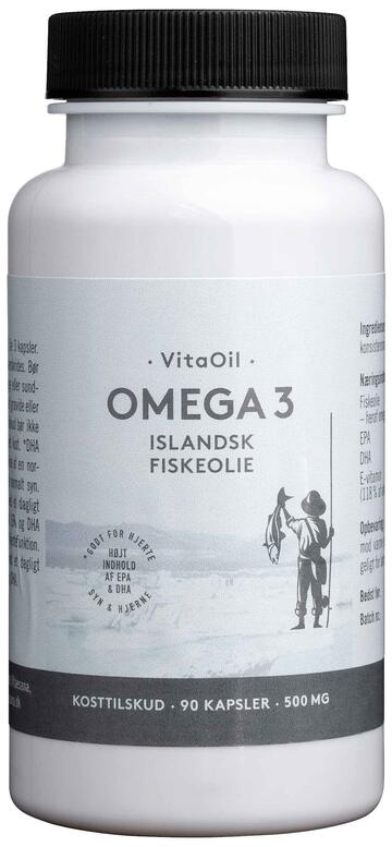 VitaOil Omega 3 Islandsk fiskeolie