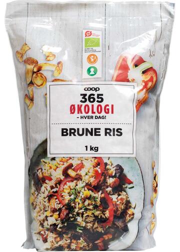 Brune ris Coop 365 Økologi