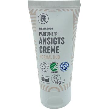Rema 1000 Parfumefri ansigtscreme normal hud