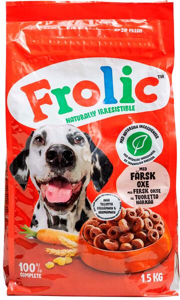 Frolic Med fersk okse