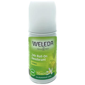 Citrus 24h roll-on deodorant Weleda