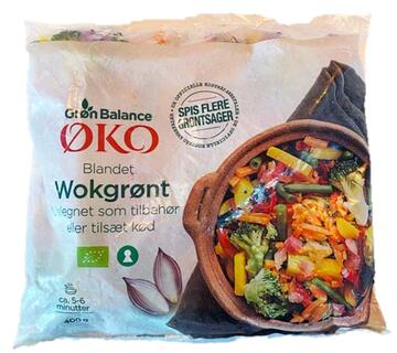 Grøn balance Øko Blandet wokgrønt