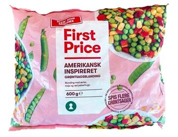 First price Amerikansk inspireret grøntsagsblanding