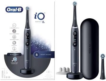 iO-8s (+ 1x Gentle Care) Black Oral-B