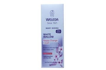 White mallow nappy change cream Weleda