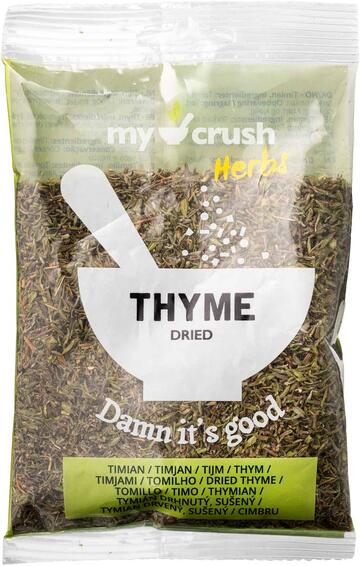 My crush herbs Thyme dried