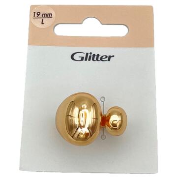 Glitter Åben ring med runde former