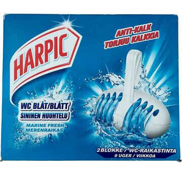 Harpic WC Blåt Marine Fresh