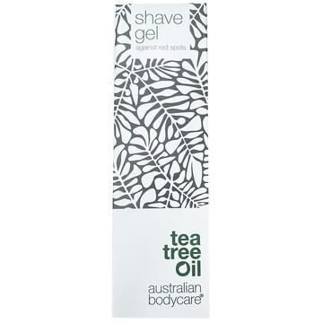 Tea tree oil shave gel Australian Bodycare