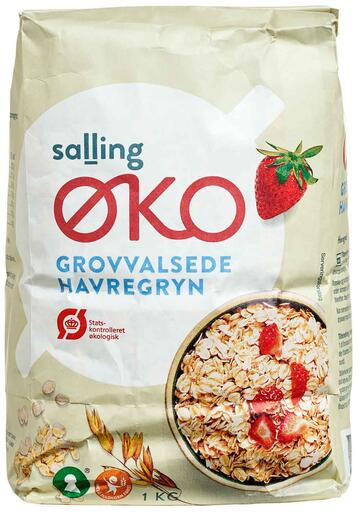 Salling ØKO grovvalsede havregryn