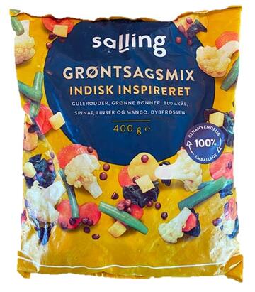 Salling Grøntsagsmix indisk inspireret