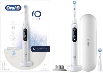 iO-8s (+ 1x Gentle Care) White Oral-B