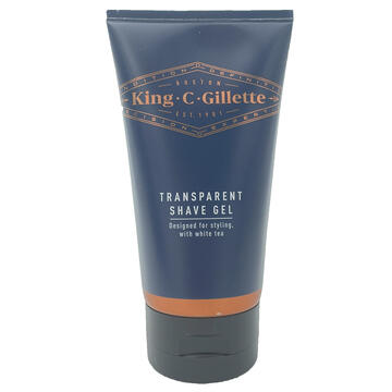King C transparent shave gel Gillette