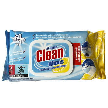 at home Clean Wipes (lemon) Maxbrands