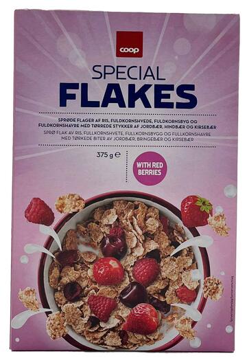 COOP Special Flakes with red berries