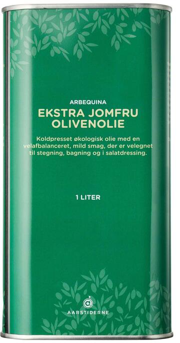 Arbequina Ekstra Jomfru Olivenolie Aarstiderne