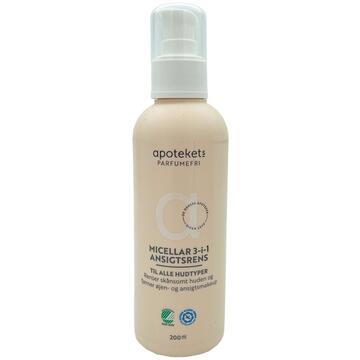 Apotekets Micellar 3-i-1 ansigtsrens