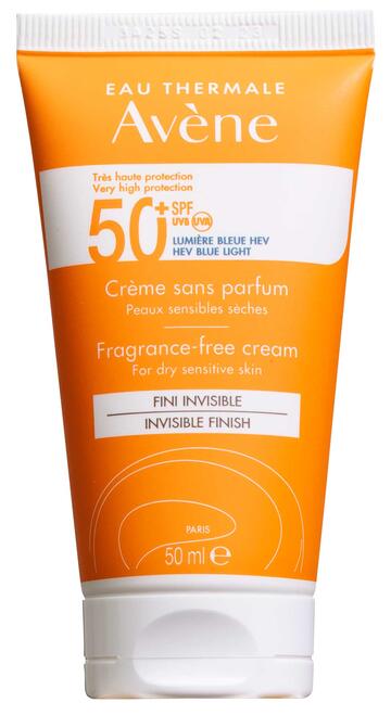 Fragrance-free cream SPF 50+ Avène