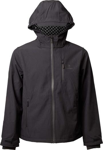Honeyking (Zhangweihong), Boys Casual Solid Softshell Jacket, Windbreaker Hooded Jacket, Long Sleeve Zip Up Water Resistant Jacket, Boys Clothes Outdoor Temu