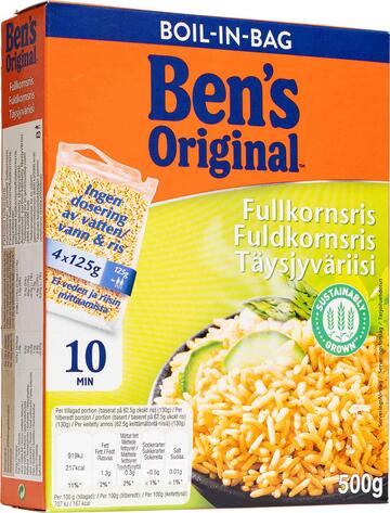 Fuldkornsris Ben's Original
