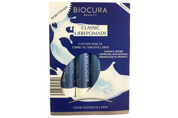 Læbepomade / 3 versioner Biocura