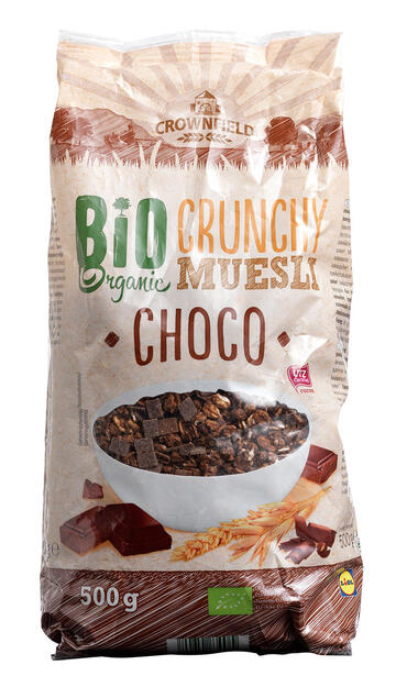 Crownfield Bio crunchy muesli choco