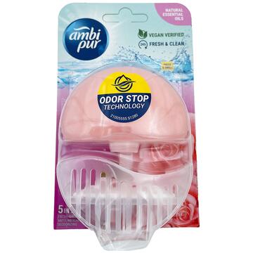 Ambi Pur 5in1 Toiletblok Wild Rose & Pink Grapefruit