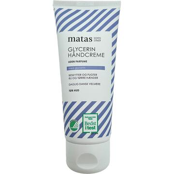 Glycerin håndcreme uden parfume Matas Striber