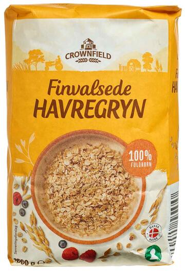 Crownfield Finvalsede havregryn