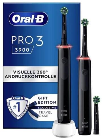 Oral-B Pro 3 3900 CrossAction x3 Black & Black
