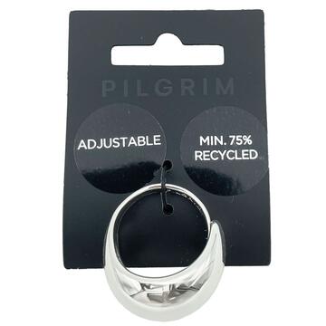 Pilgrim Alexane statement ring sølvbelagt