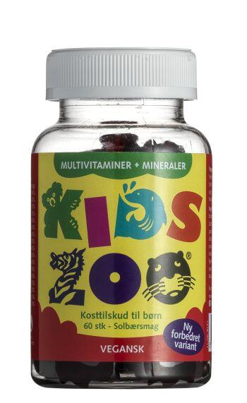 Kids Zoo Multivitaminer og mineraler