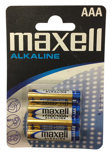 Alkaline Maxell 