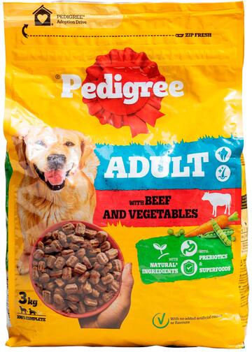 Pedigree Adult with beef and vegetables
