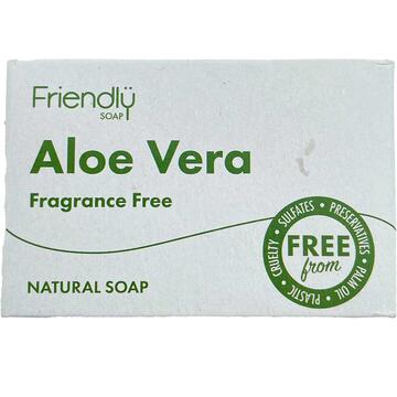 Friendly Aloe vera fragrance free natural soap