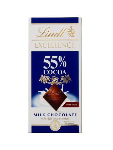 Milk Chocolate with high cocoa content Lindt Excellence