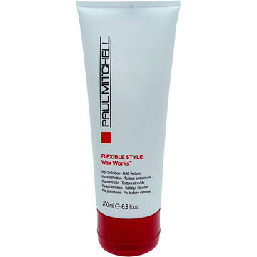 Flexible style wax works Paul Mitchell